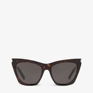 Replica SAINT LAURENT - SL214 Kate cat-eye-frame acetate Best sunglasses Yves High Saint Laurent SAS