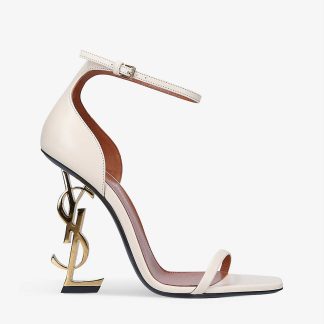 Replica SAINT LAURENT - Opyum leather heeled sandals High Yves Saint Fashion Laurent SAS